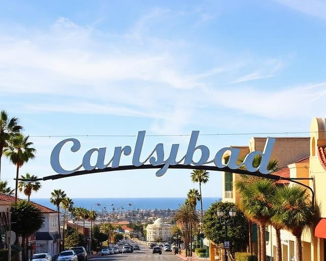 Carlsbad, California landscape