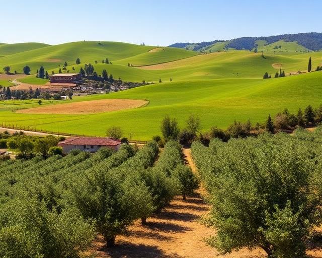 Fallbrook, California landscape