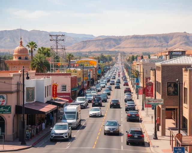 San Ysidro, California landscape