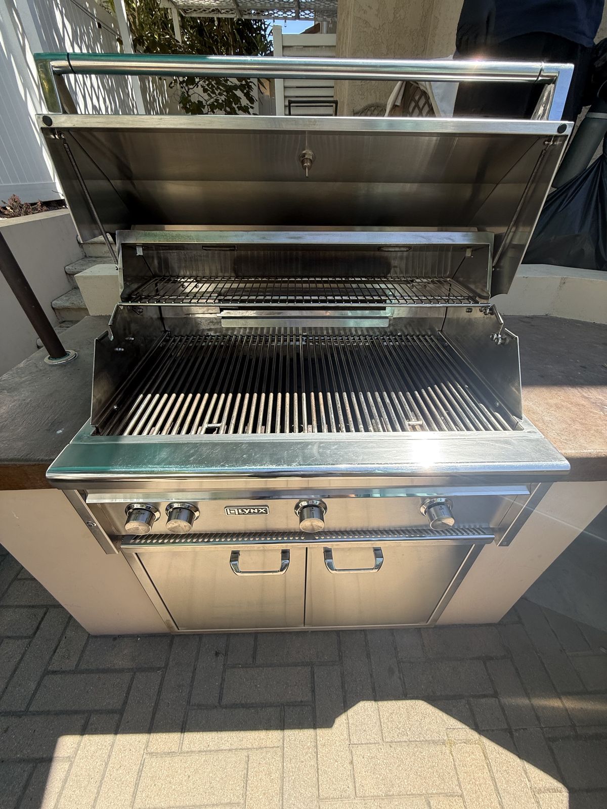Lynx grill after cleaning